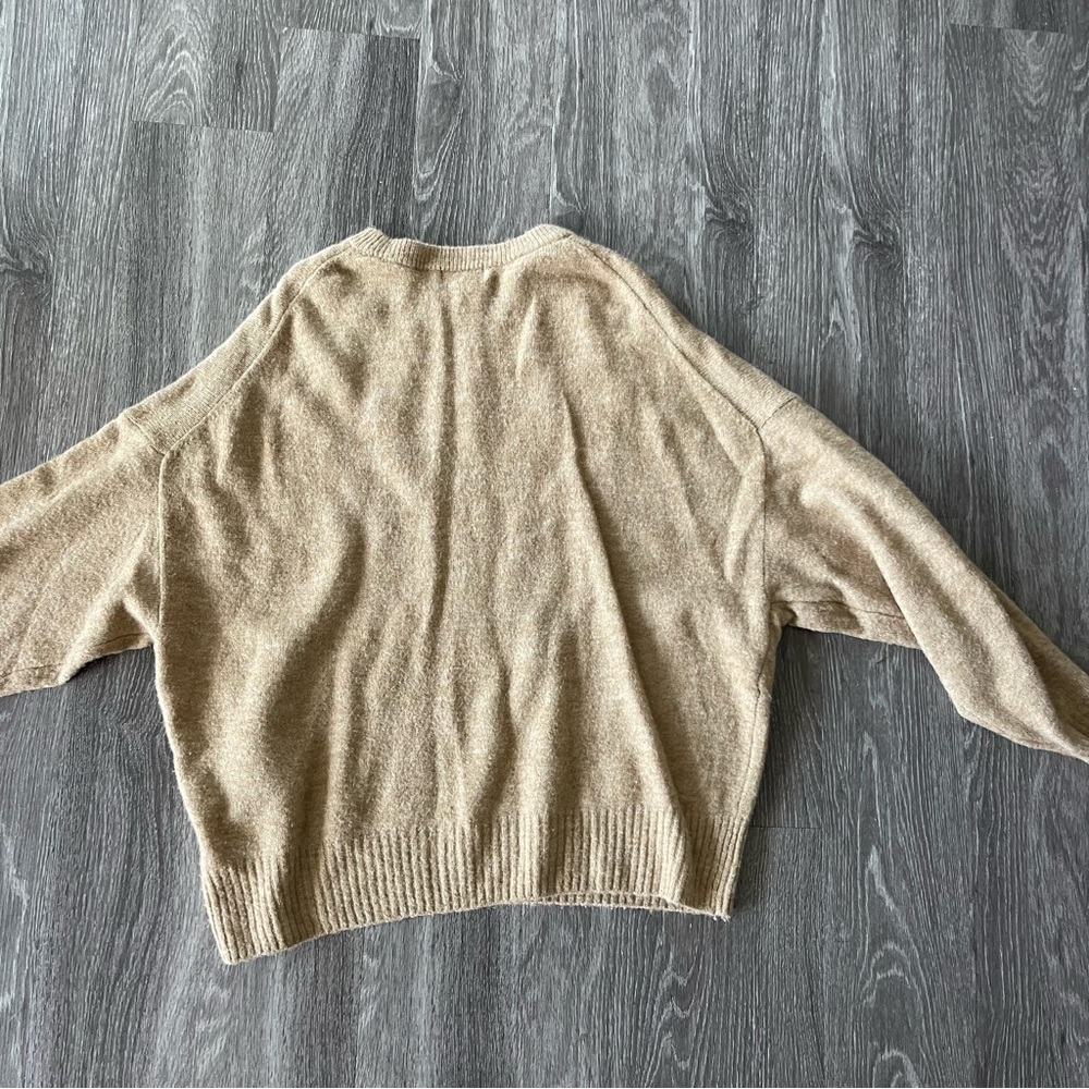 H&M Tan Pearl Sweater - Picture 6 of 9